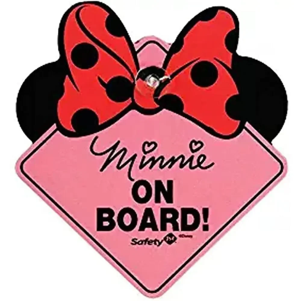 New❤️Safety 1st Disney Minnie On Board Car Sign